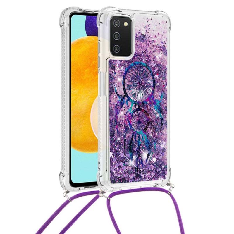 Maskica Samsung Galaxy A03s Hvatač Snova Sa Šljokicama