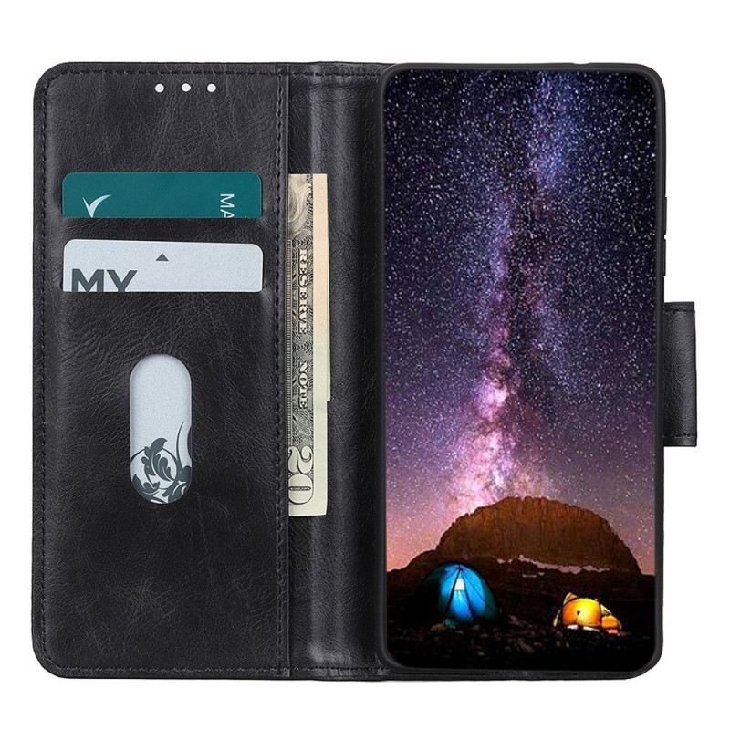 Flip Futrola OnePlus 10T 5G Reverzibilna Kožna Kopča Stila