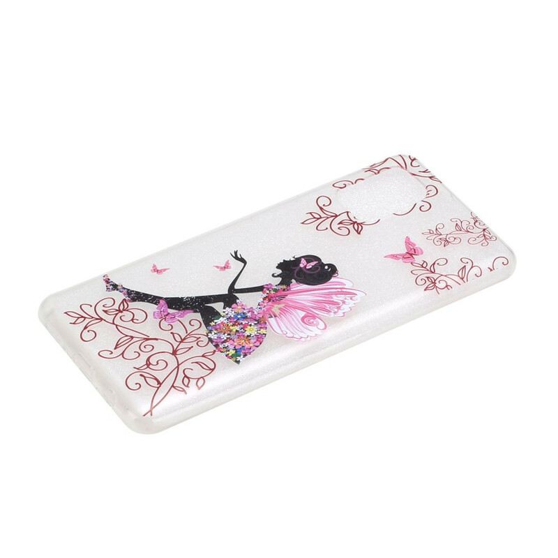 Maskica Samsung Galaxy A31 Prozirna Cvjetna Vila