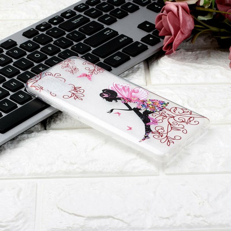 Maskica Samsung Galaxy A31 Prozirna Cvjetna Vila