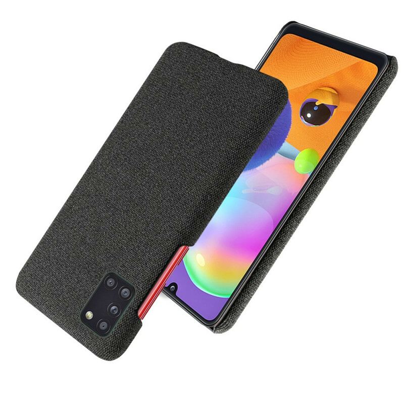 Maskica Samsung Galaxy A31 Tekstura Tkanine Ksq