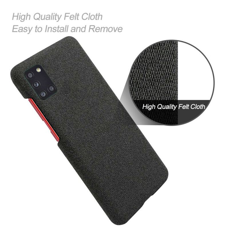 Maskica Samsung Galaxy A31 Tekstura Tkanine Ksq