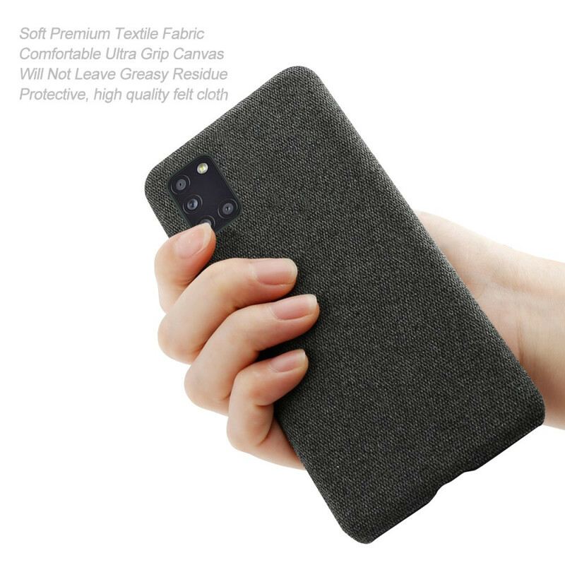 Maskica Samsung Galaxy A31 Tekstura Tkanine Ksq