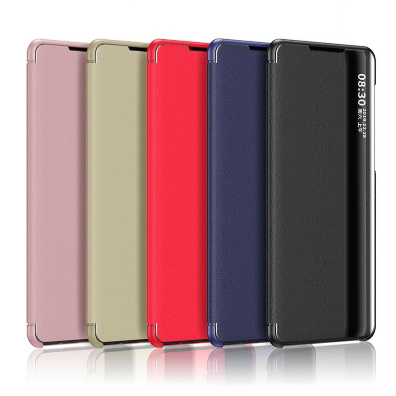 Maskica Oppo Find X3 Pro Teksturirana Umjetna Koža