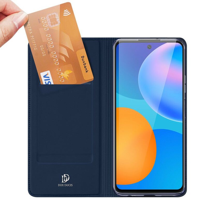 Flip Futrola Huawei P Smart 2021 Kožna Futrola Skin Pro Dux Ducis