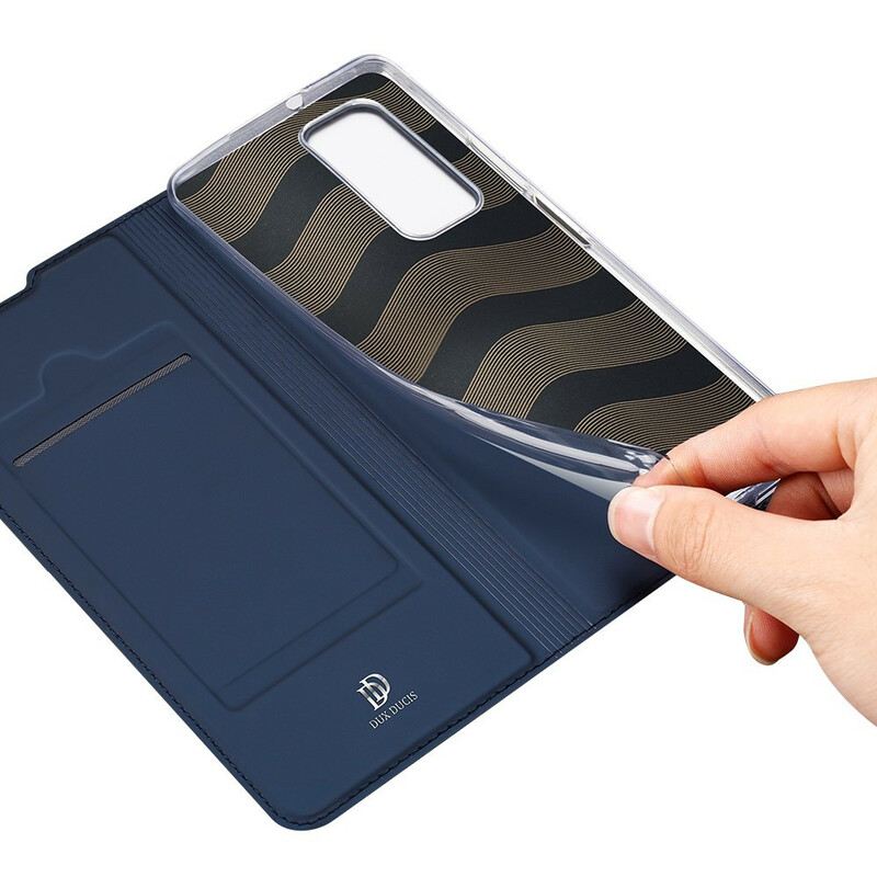 Flip Futrola Huawei P Smart 2021 Kožna Futrola Skin Pro Dux Ducis