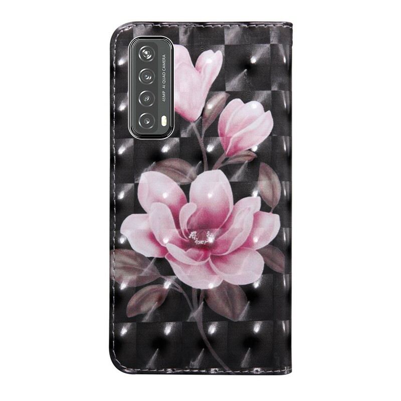 Futrola Huawei P Smart 2021 Light Spot Flowers Blossom