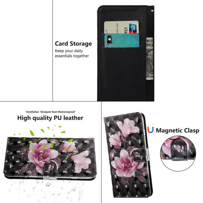 Futrola Huawei P Smart 2021 Light Spot Flowers Blossom