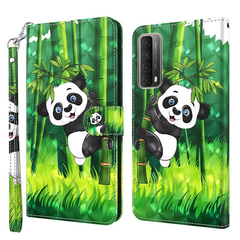 Futrola Huawei P Smart 2021 Panda I Bambus