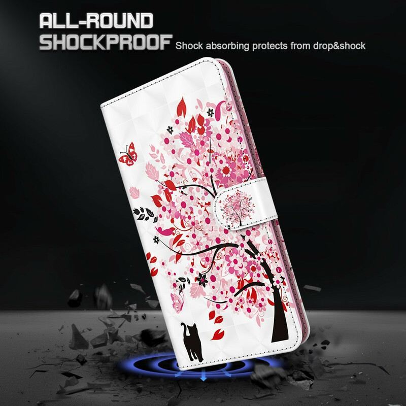 Futrola Huawei P Smart 2021 Ružičasto Drvo