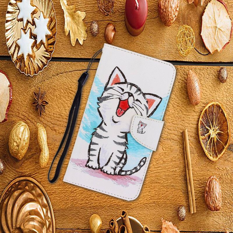 Futrola Huawei P Smart 2021 Strappy Color Kitten