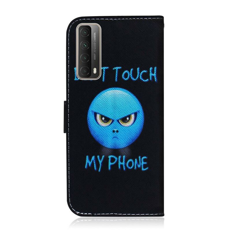 Kožna Futrola Huawei P Smart 2021 Emoji Telefon