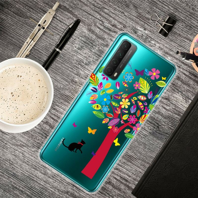 Maskica Huawei P Smart 2021 Mačka Ispod Drveta