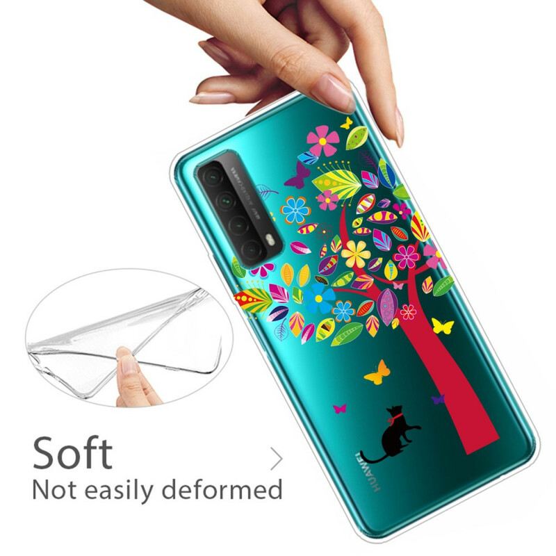 Maskica Huawei P Smart 2021 Mačka Ispod Drveta