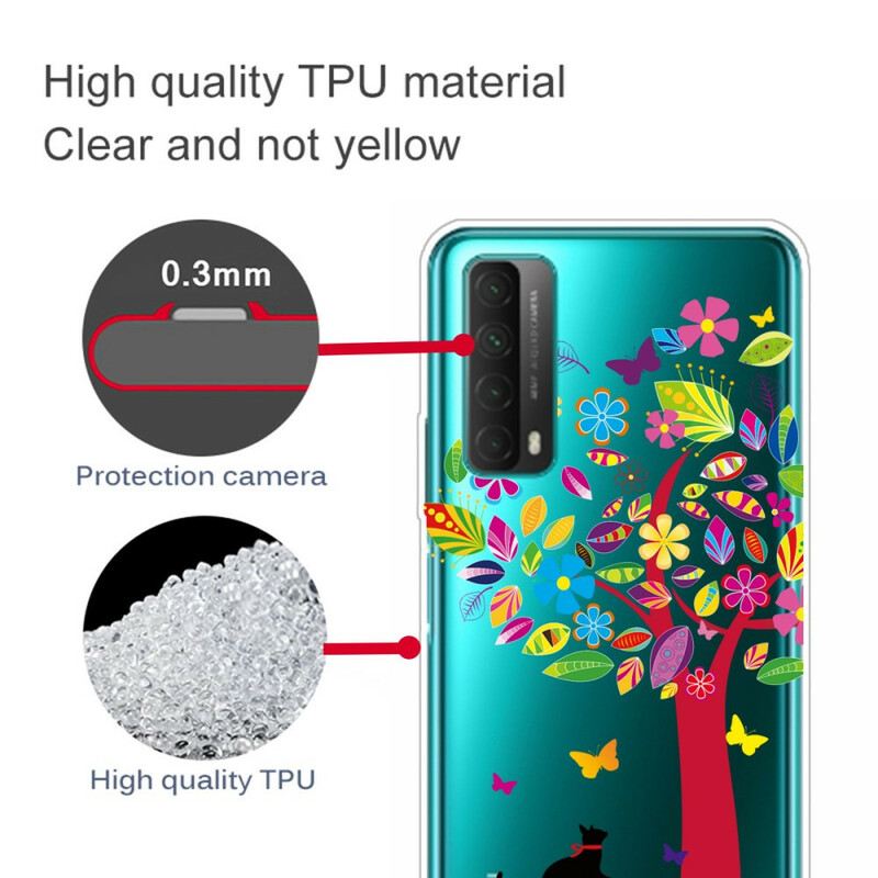 Maskica Huawei P Smart 2021 Mačka Ispod Drveta