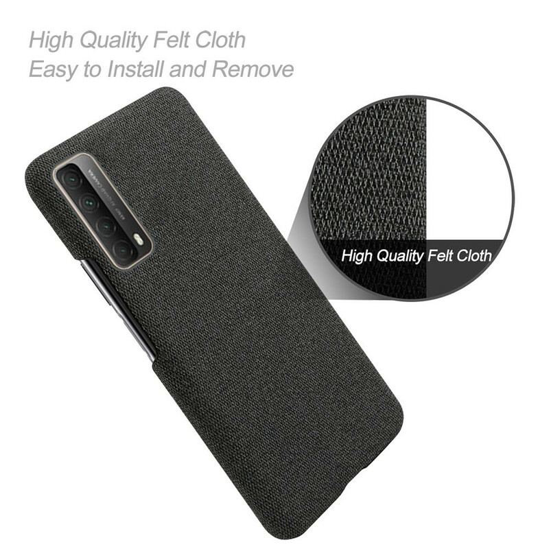 Maskica Huawei P Smart 2021 Tekstura Tkanine Ksq