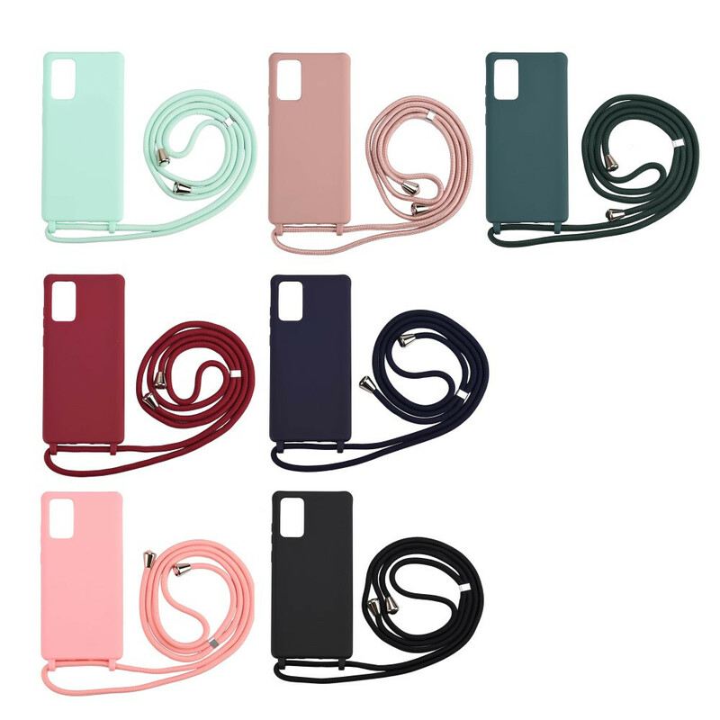 Maskica Samsung Galaxy Note 20 Silikon I Kabel