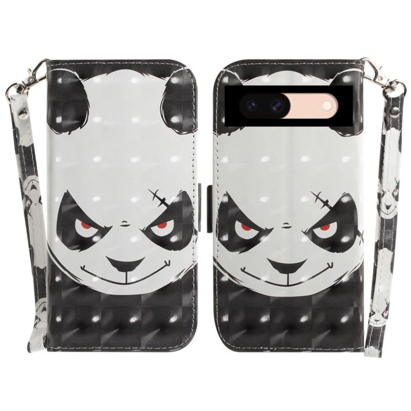 Kožna Futrola Google Pixel 8a Ljutita Panda