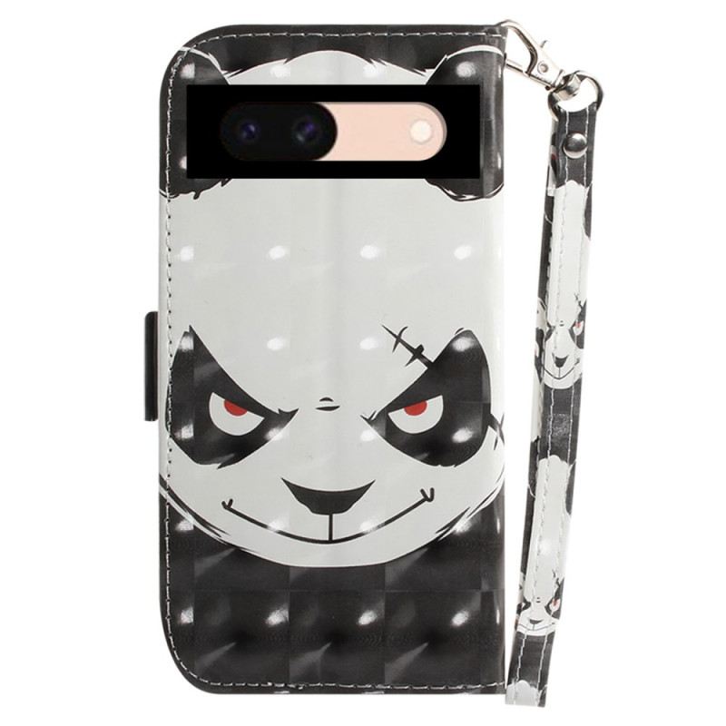 Kožna Futrola Google Pixel 8a Ljutita Panda