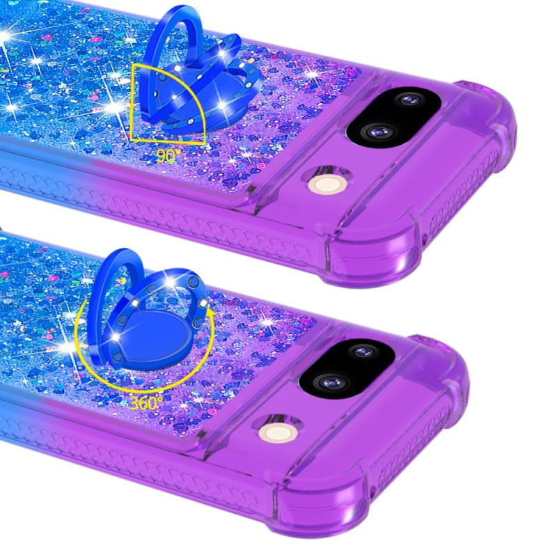 Maskica Google Pixel 8a Potporni Prsten Sa Svjetlucavim Gradijentom
