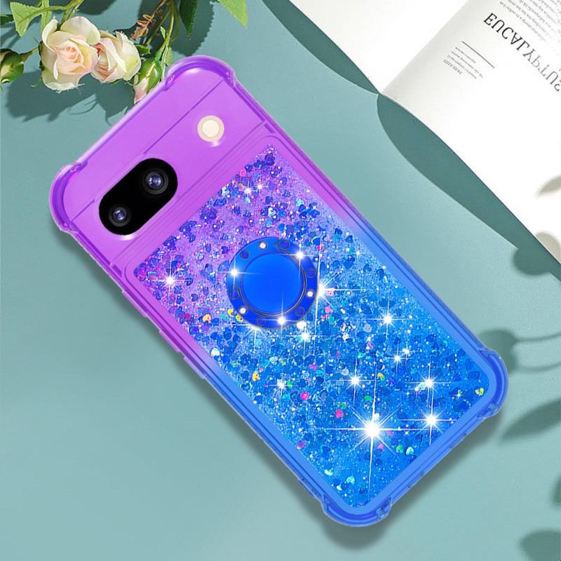 Maskica Google Pixel 8a Potporni Prsten Sa Svjetlucavim Gradijentom