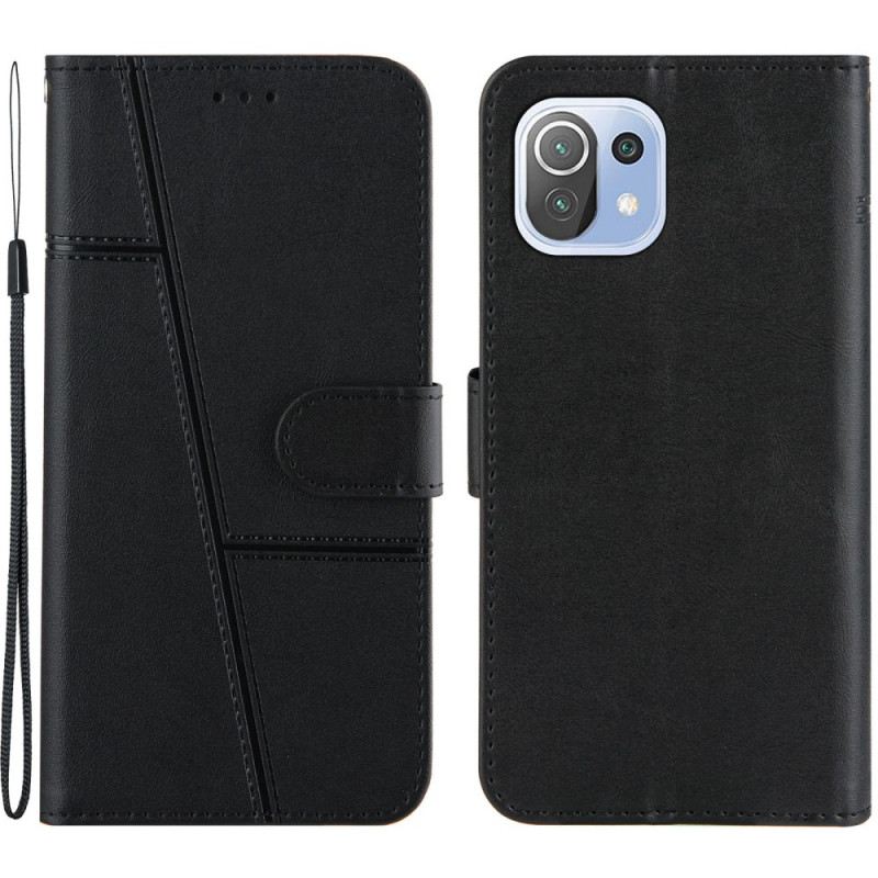 Kožna Futrola Xiaomi Mi 11 Lite 4G / 5G / 5G NE Remen Geo