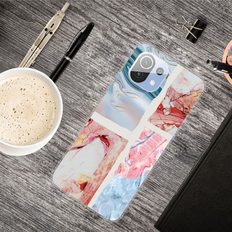 Maskica Xiaomi Mi 11 Lite 4G / 5G / 5G NE Mramorni Sažetak