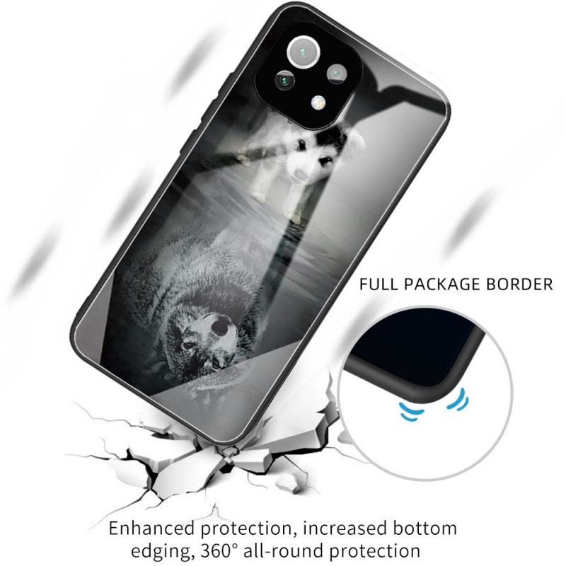 Maskica Xiaomi Mi 11 Lite 4G / 5G / 5G NE Puppy Dream Kaljeno Staklo