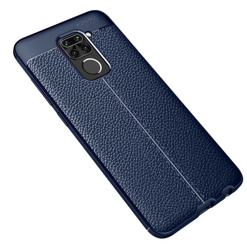 Maskica Xiaomi Redmi Note 9 Leather Effect Litchi Dvostruka Linija