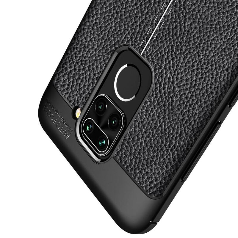 Maskica Xiaomi Redmi Note 9 Leather Effect Litchi Dvostruka Linija