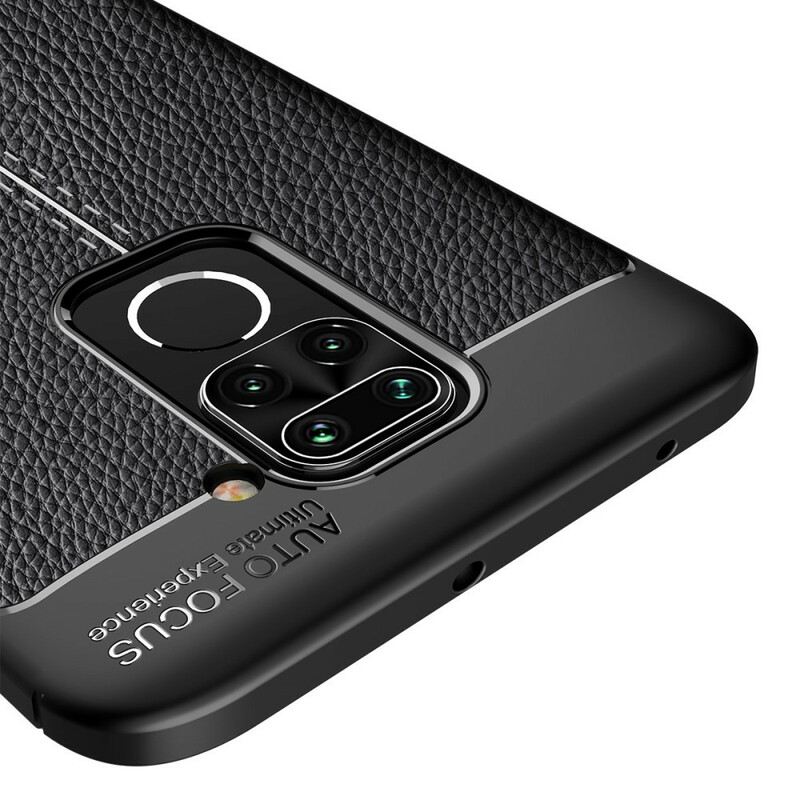 Maskica Xiaomi Redmi Note 9 Leather Effect Litchi Dvostruka Linija