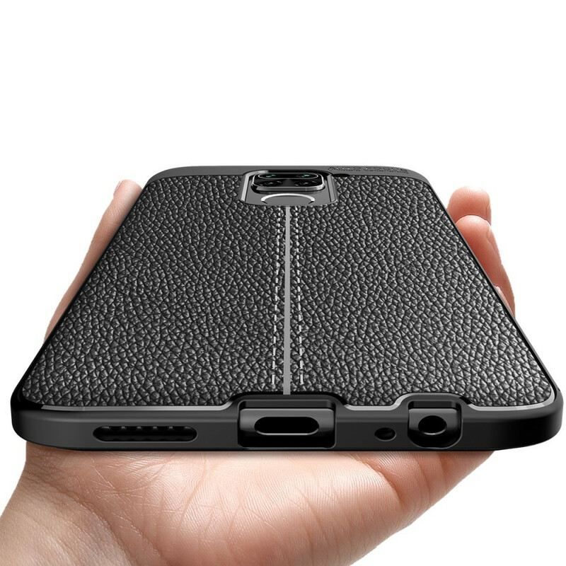 Maskica Xiaomi Redmi Note 9 Leather Effect Litchi Dvostruka Linija