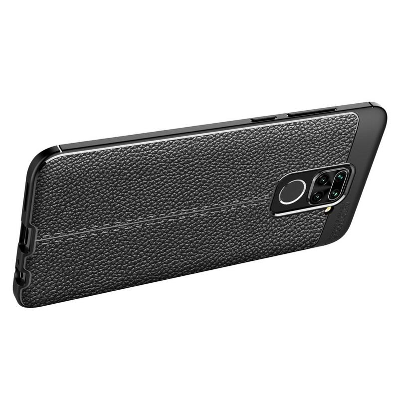 Maskica Xiaomi Redmi Note 9 Leather Effect Litchi Dvostruka Linija