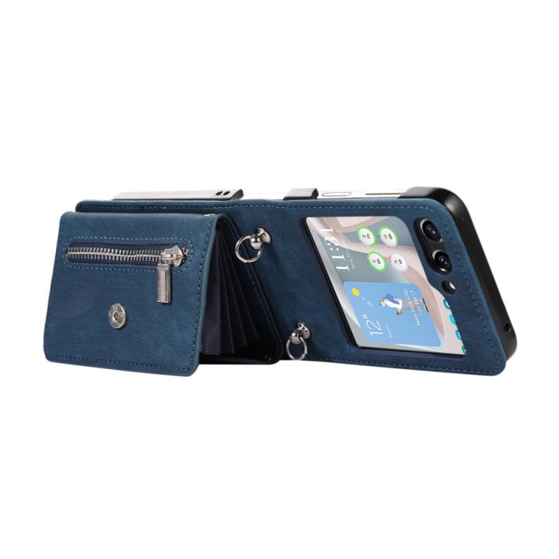 Maskica Samsung Galaxy Z Flip 5 Novčanik S Remenom Za Rame