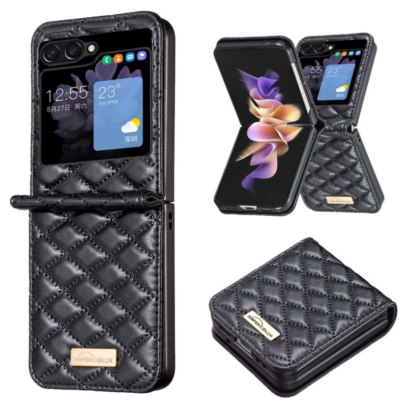 Maskica Samsung Galaxy Z Flip 5 Prošiveni Stil Binfen Boja