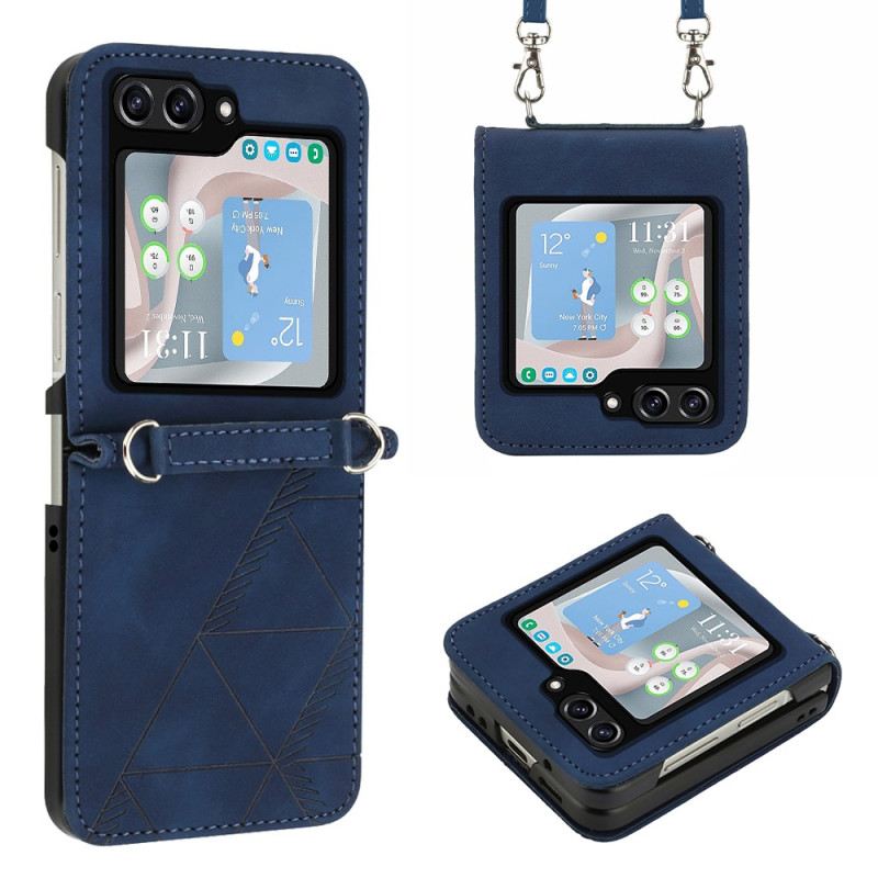 Maskica Samsung Galaxy Z Flip 5 Trokuti S Naramenicama
