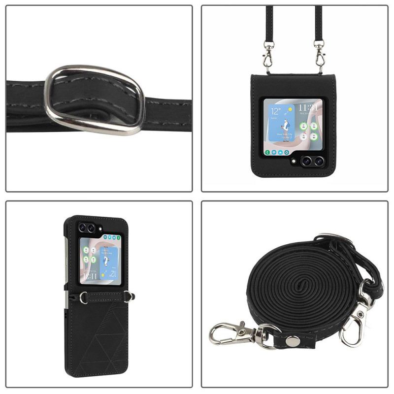 Maskica Samsung Galaxy Z Flip 5 Trokuti S Naramenicama
