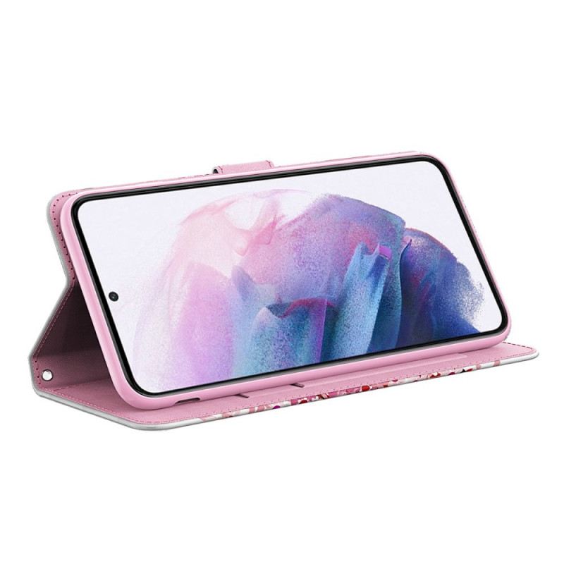 Flip Futrola Google Pixel 6 Pro Leteći Plavi Leptiri
