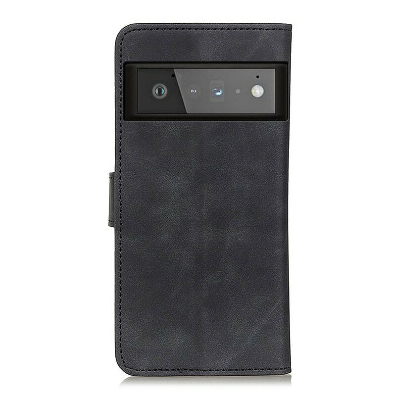 Futrola Google Pixel 6 Pro Khazneh Vintage Efekt Kože