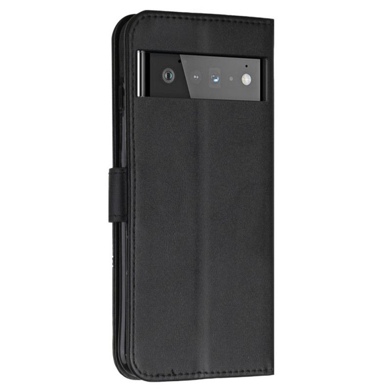 Kožna Futrola Google Pixel 6 Pro Geo Kožni Efekt Remena