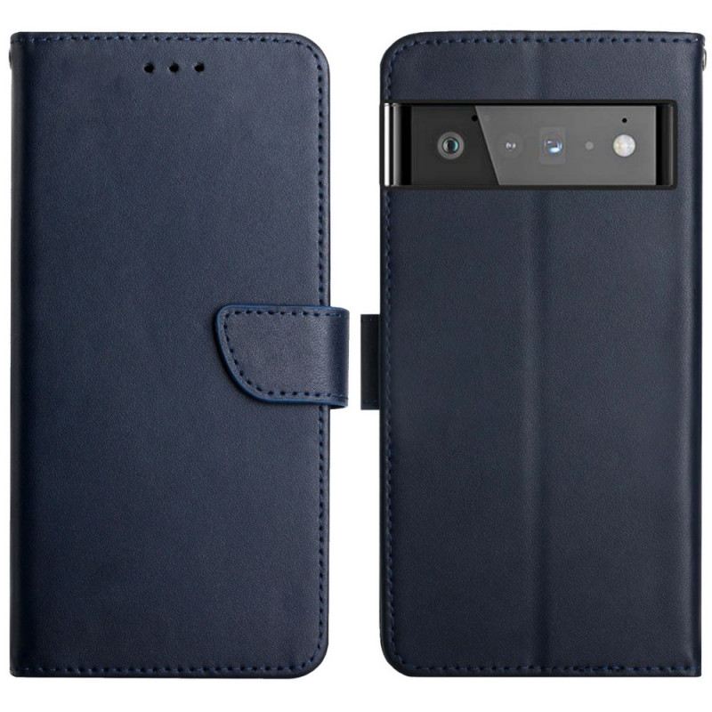 Kožna Futrola Google Pixel 6 Pro Prava Nappa Koža