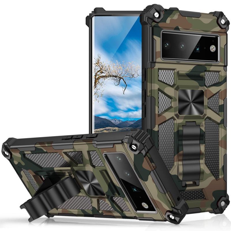 Maskica Google Pixel 6 Pro Kamuflažna Uklonjiva Podrška