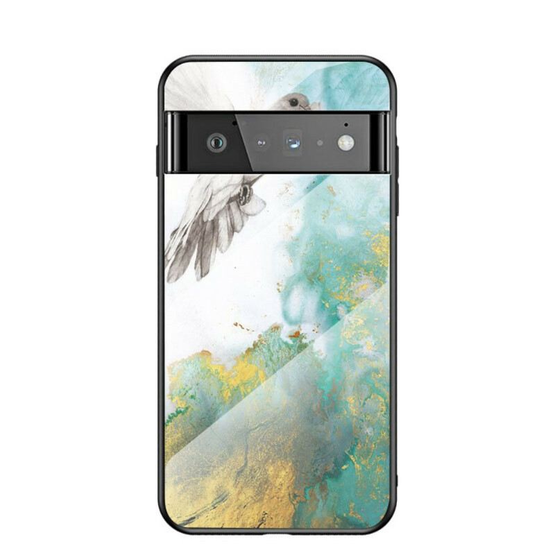 Maskica Google Pixel 6 Pro Mramorno Kaljeno Staklo