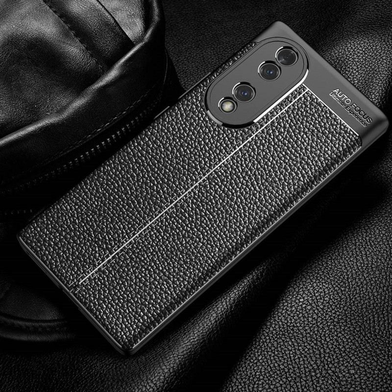Maskica Honor 70 Efekt Dvostruke Linije Litchi Kože