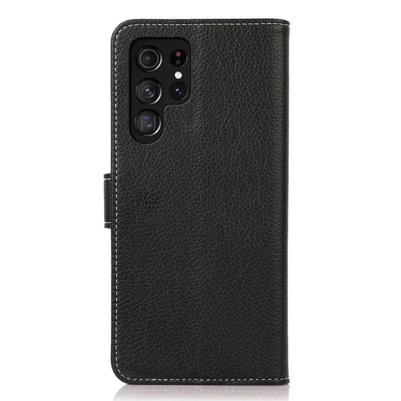 Kožna Futrola Za Samsung Galaxy S24 Ultra 5g Tekstura Ličija