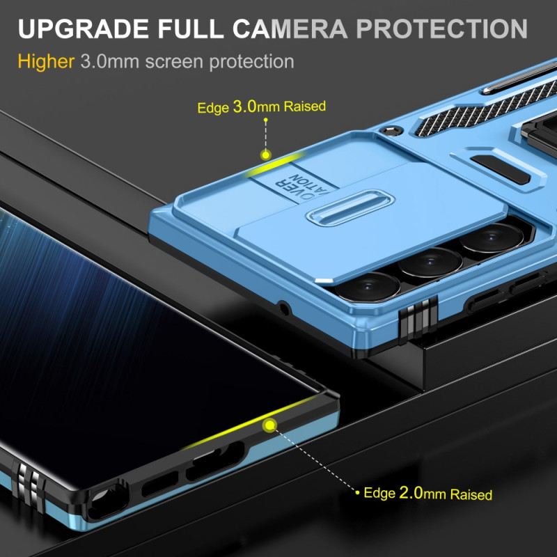 Maskica Samsung Galaxy S24 Ultra 5g Prsten Za Zaštitu I Potporu Klizne Leće