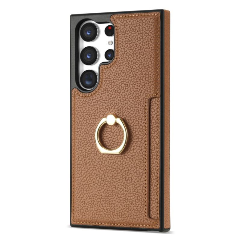 Maskica Samsung Galaxy S24 Ultra 5g S Potporom Za Prsten I Novčanikom