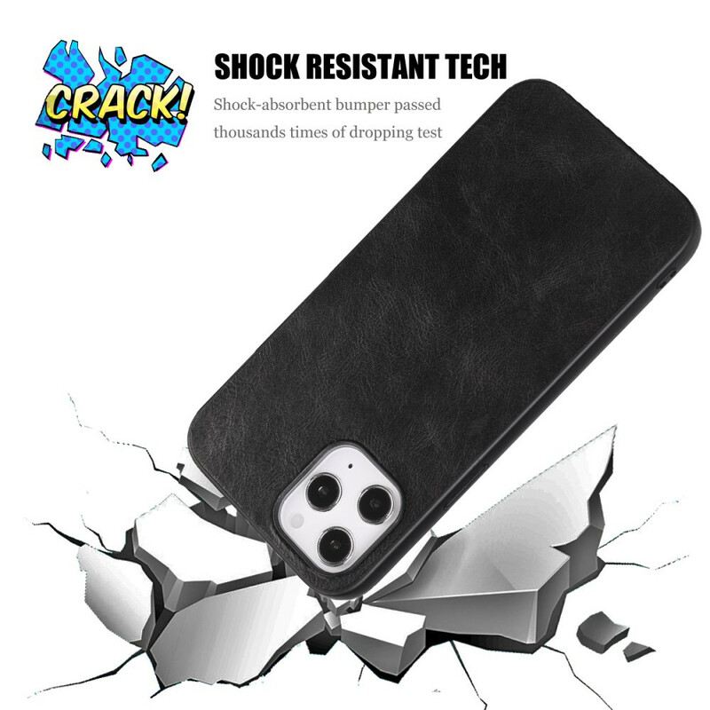 Maskica iPhone 12 Pro Max Elegantni Kožni Efekt