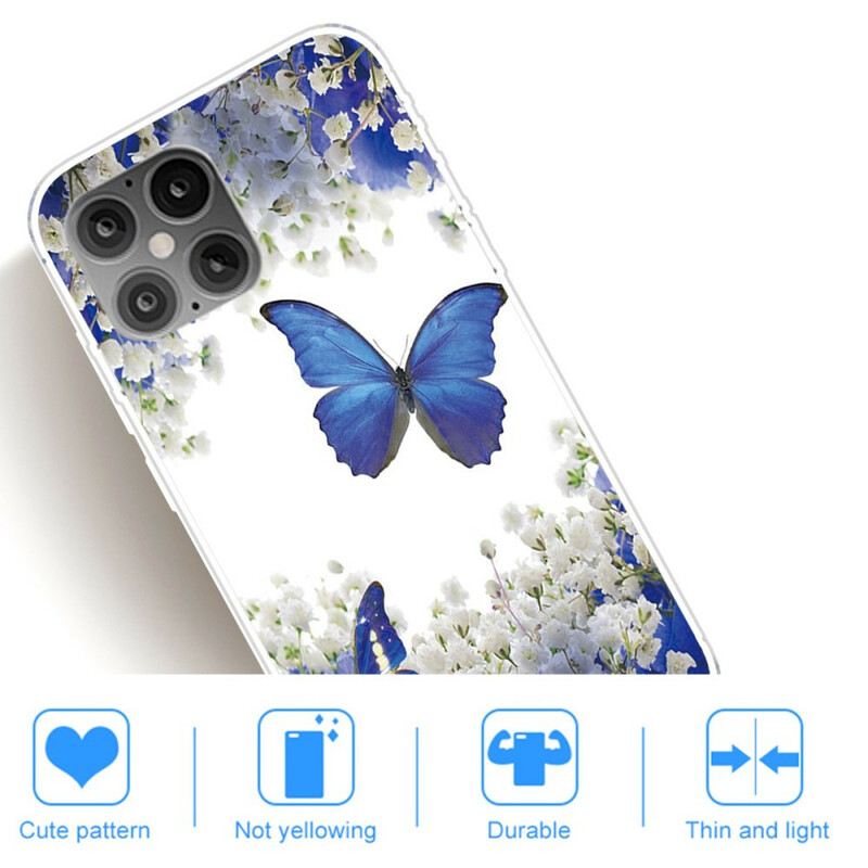 Maskica iPhone 12 Pro Max Leptiri