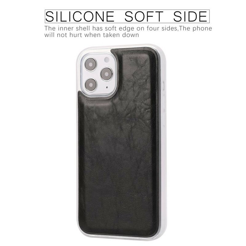 Maskica iPhone 12 Pro Max Odvojivi Stil Od Oštećene Kože